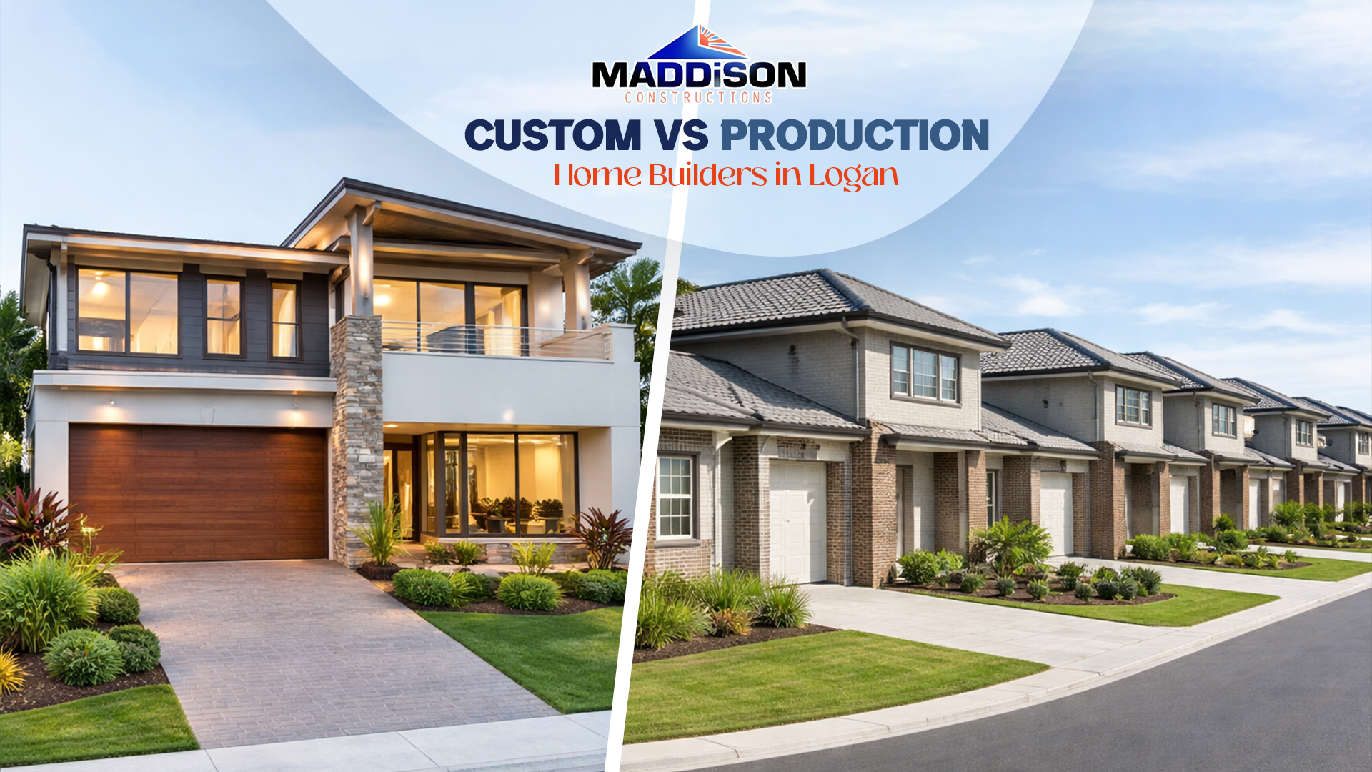 Custom Home Builders in Logan vs Production Builders: Which Is the Right Choice?